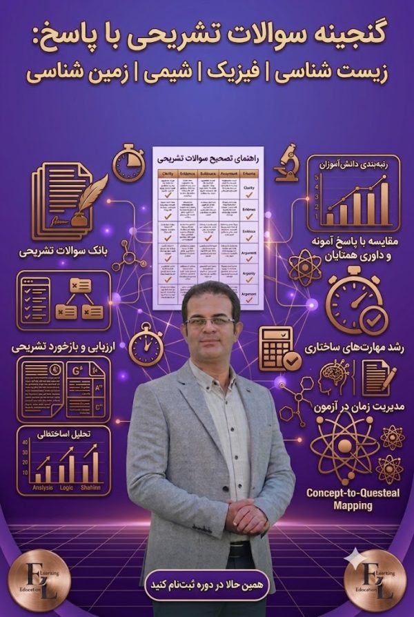 گنجینه سوالات زیست شناسی هفتم فصل ۱۱ تا ۱۵