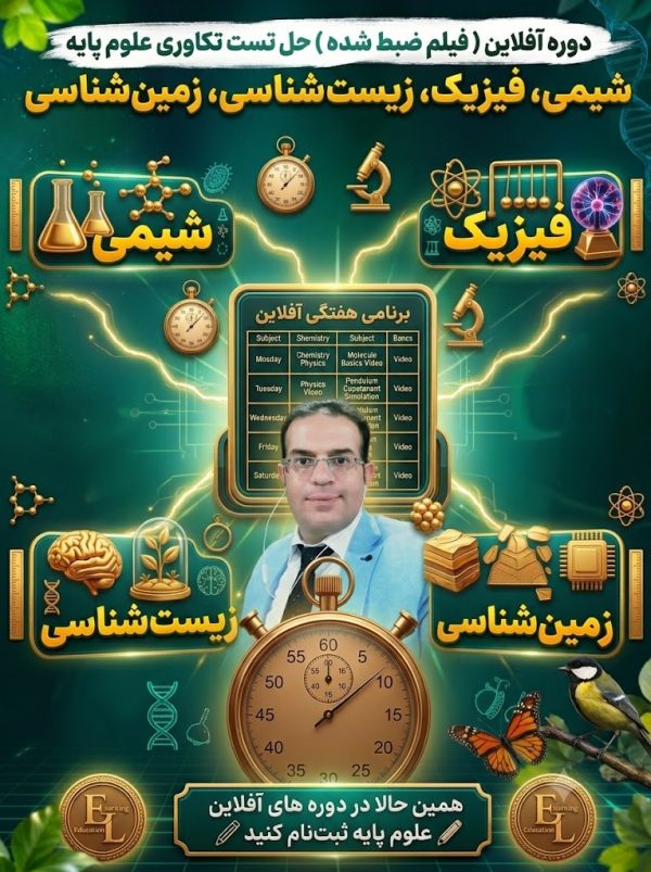 دوره افلاین حل ۲۵۰ تست تکاوری فیزیک ماشین ها ( فصل ۹)